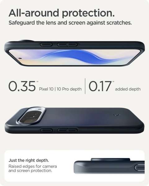 Spigen Thin Fit MagSafe for Google Pixel 10 Pro XL Metal Slate