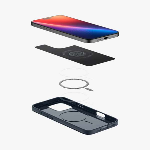 Spigen Thin Fit MagSafe iPhone 16 Pro Max Metal Slate