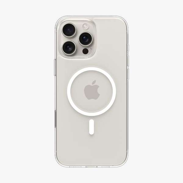 Spigen Thin Fit T MagSafe case for iPhone 16 Pro Max Clear White