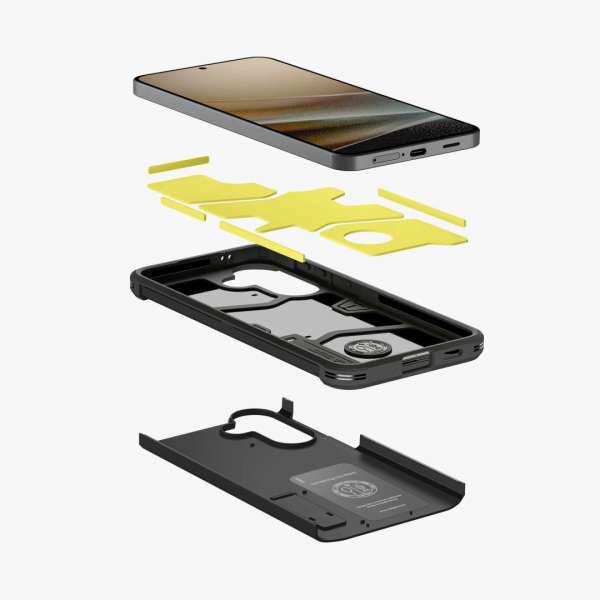 Spigen Tough Armor case for Samsung Galaxy A57 5G Black