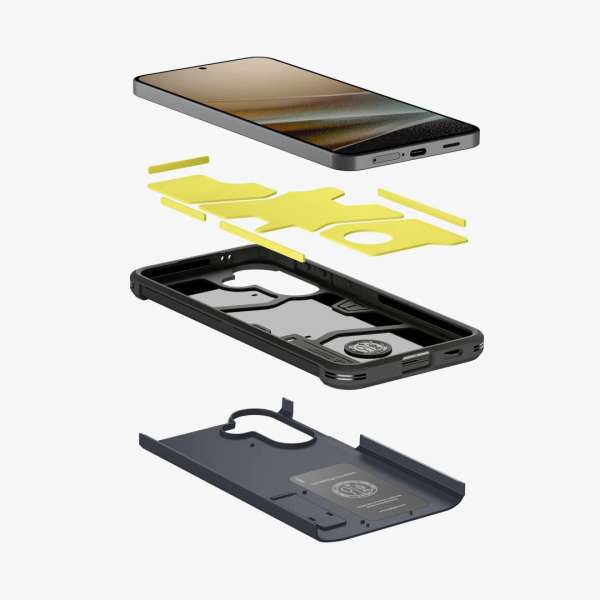 Spigen Tough Armor case for Samsung Galaxy A57 5G Metal Slate