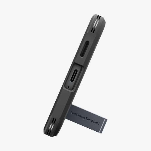 Spigen Tough Armor case for Samsung Galaxy A57 5G Metal Slate
