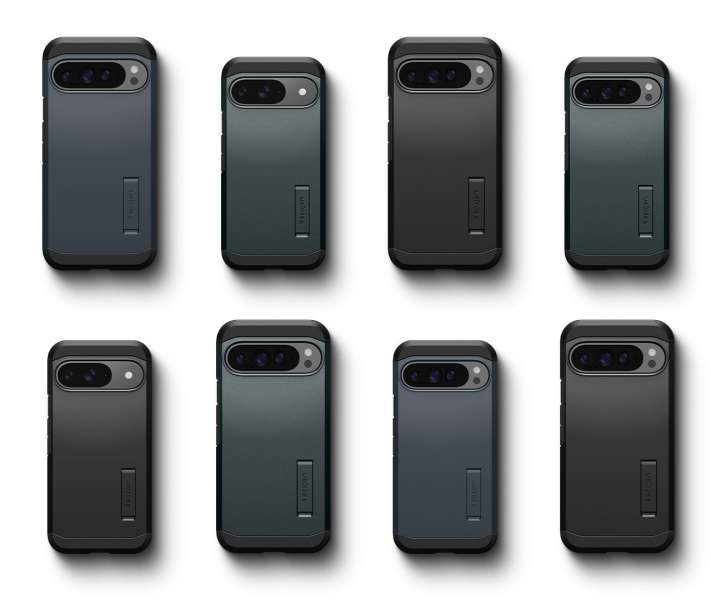 Spigen Tough Armor Google Pixel 9 Pro/Pixel 9 Abyss Green