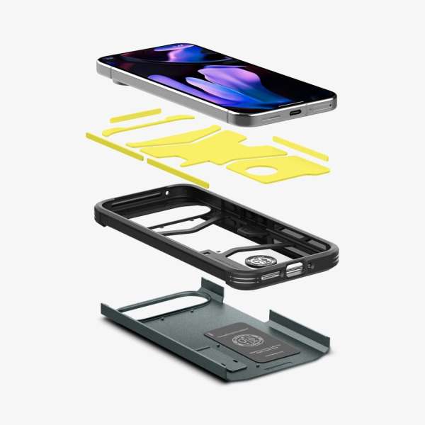 Spigen Tough Armor Google Pixel 9 Pro/Pixel 9 Abyss Green