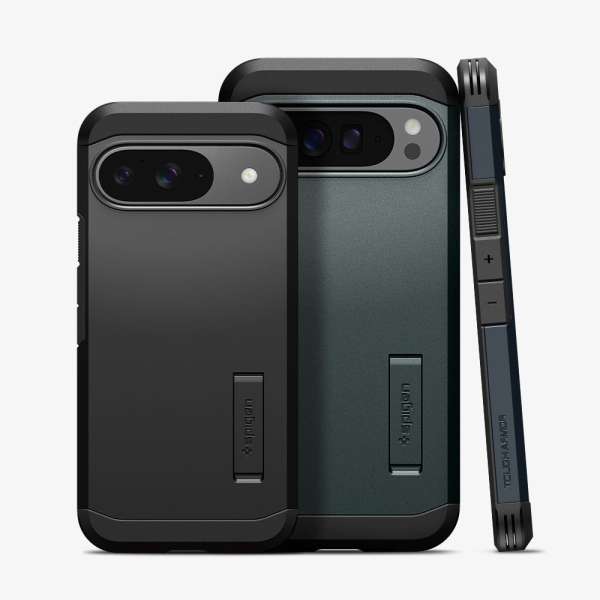 Spigen Tough Armor Google Pixel 9 Pro/Pixel 9 Abyss Green