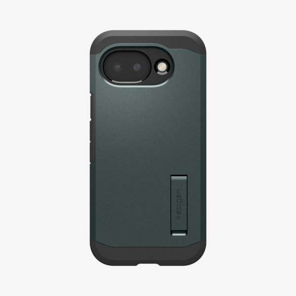 Spigen Tough Armor MagSafe case for Google Pixel 10a Abyss Green