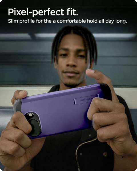 Spigen Tough Armor MagSafe case for Google Pixel 10a Ash Violet