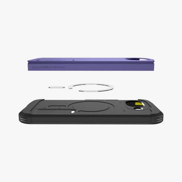 Spigen Tough Armor MagSafe case for Google Pixel 10a Ash Violet