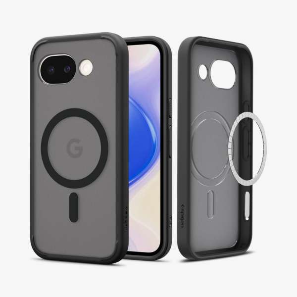 Spigen Tough Armor MagSafe case for Google Pixel 10a Frost Black