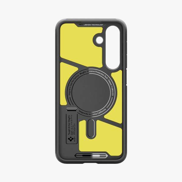 Spigen Tough Armor MagSafe case for Samsung Galaxy S25 FE Black