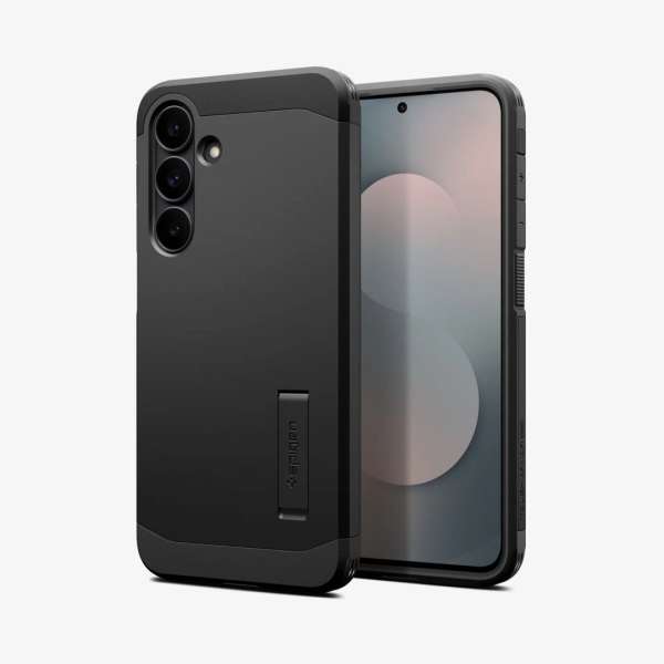 Spigen Tough Armor MagSafe case for Samsung Galaxy S25 FE Black