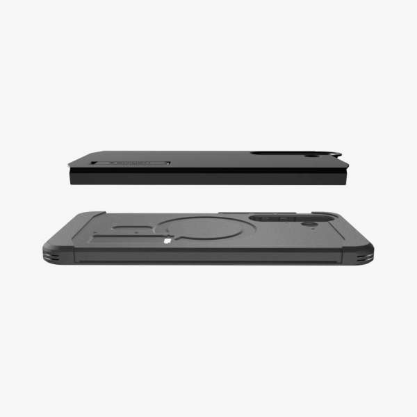 Spigen Tough Armor MagSafe case for Samsung Galaxy S25 FE Black
