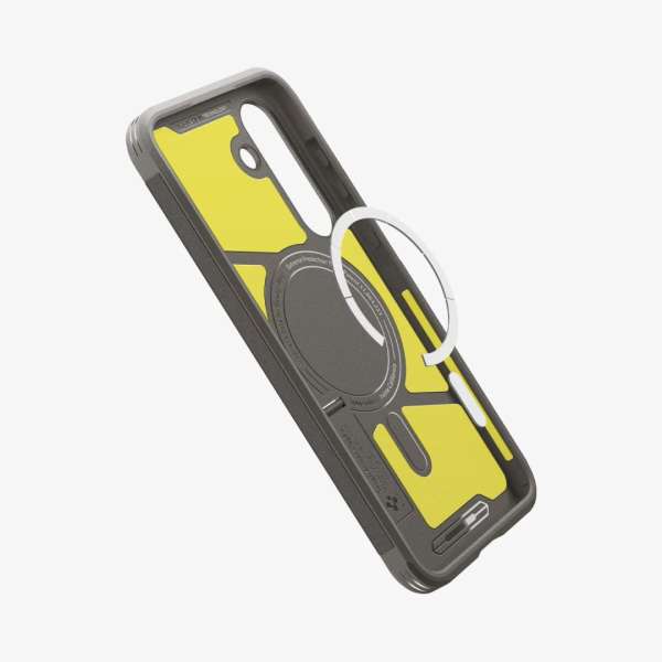 Spigen Tough Armor MagSafe case for Samsung Galaxy S25 FE Gunmetal