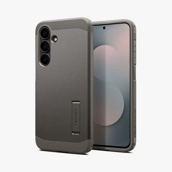 Spigen Tough Armor MagSafe case for Samsung Galaxy S25 FE Gunmetal