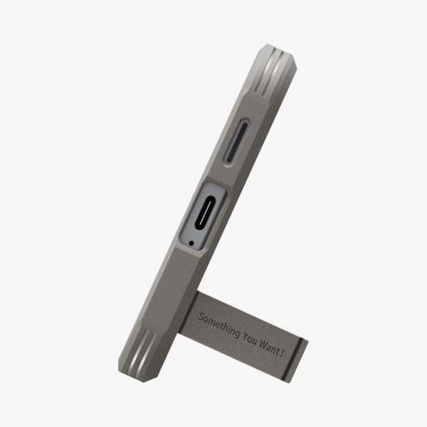 Spigen Tough Armor MagSafe case for Samsung Galaxy S25 FE Gunmetal