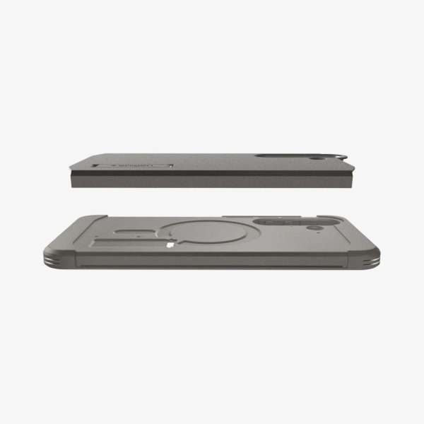 Spigen Tough Armor MagSafe case for Samsung Galaxy S25 FE Gunmetal