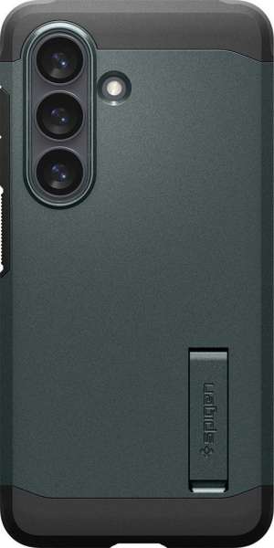 Spigen Tough Armor MagSafe case for Samsung Galaxy S26+ Abyss Green