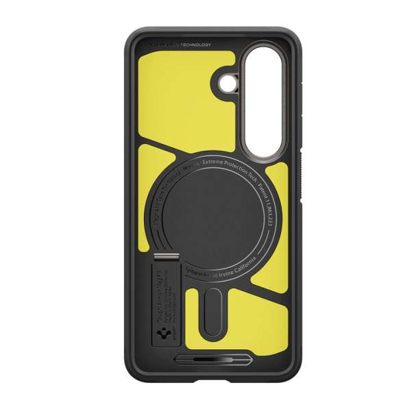 Spigen Tough Armor MagSafe case for Samsung Galaxy S26+ Gunmetal