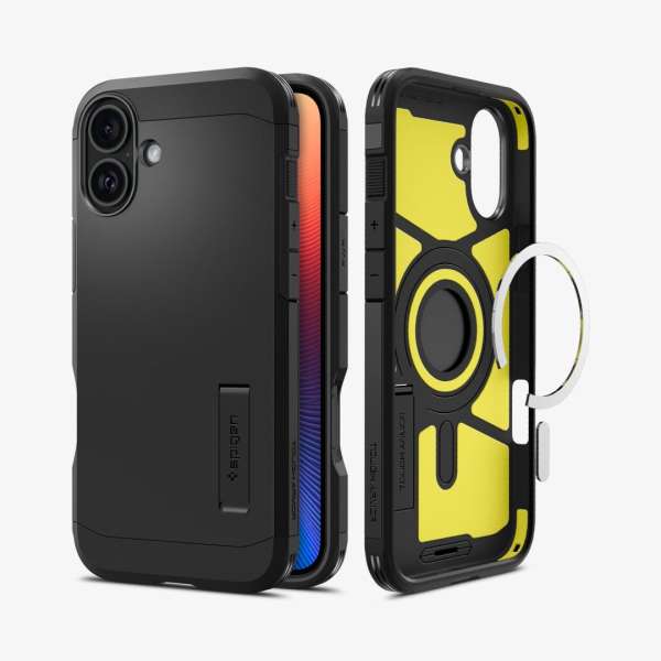Spigen Tough Armor MagSafe iPhone 16 Plus Black