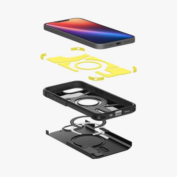 Spigen Tough Armor MagSafe iPhone 16e Black