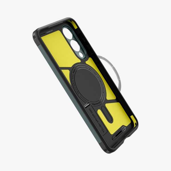 Spigen Tough Armor MagSafe Samsung Galaxy S25 Edge Abyss Green