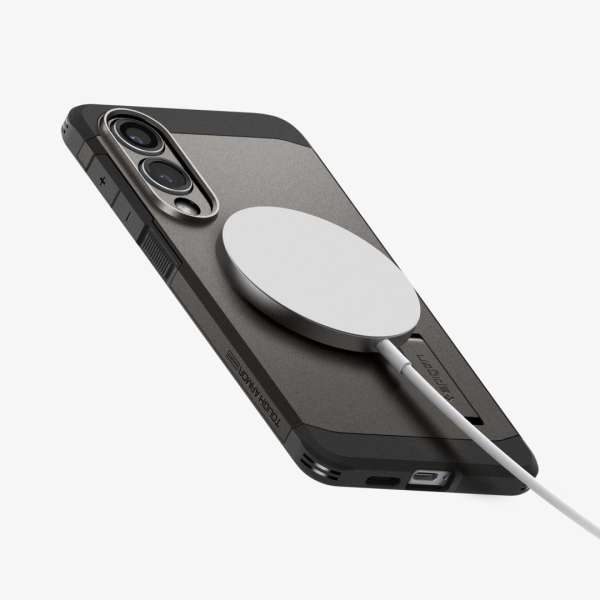 Spigen Tough Armor MagSafe Samsung Galaxy S25 Edge Gunmetal