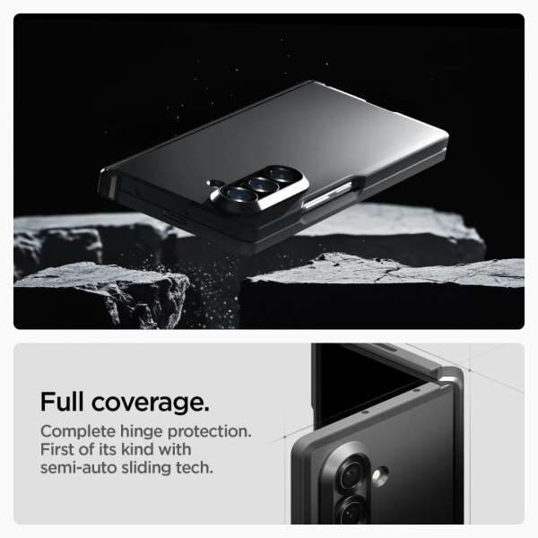 Spigen Tough Armor Pro MagSafe for Samsung Galaxy Z Fold7 Black