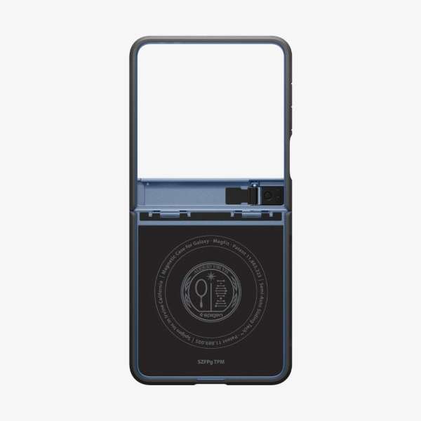 Spigen Tough Armor Pro MagSafe Samsung Galaxy Z Flip7 Sierra Blue