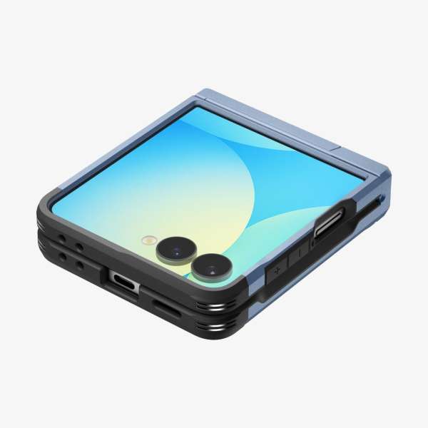 Spigen Tough Armor Pro MagSafe Samsung Galaxy Z Flip7 Sierra Blue