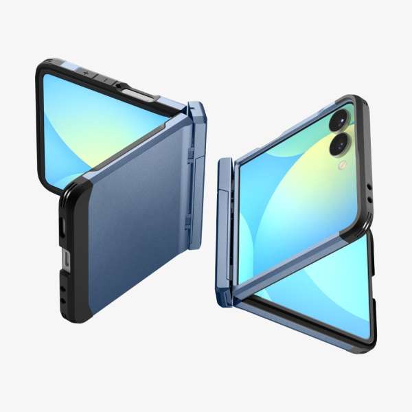 Spigen Tough Armor Pro MagSafe Samsung Galaxy Z Flip7 Sierra Blue