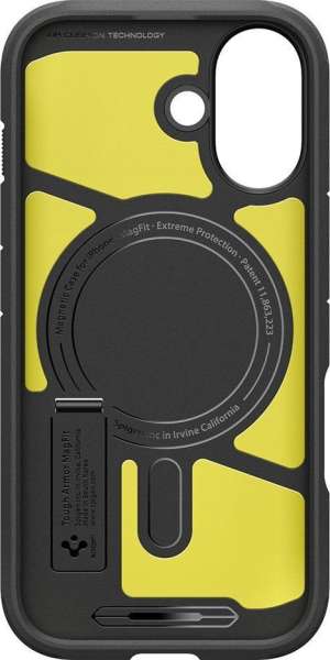Spigen Tough Armor T MagSafe case for iPhone 17 Black