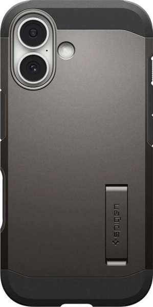 Spigen Tough Armor T MagSafe case for iPhone 17 Gunmetal