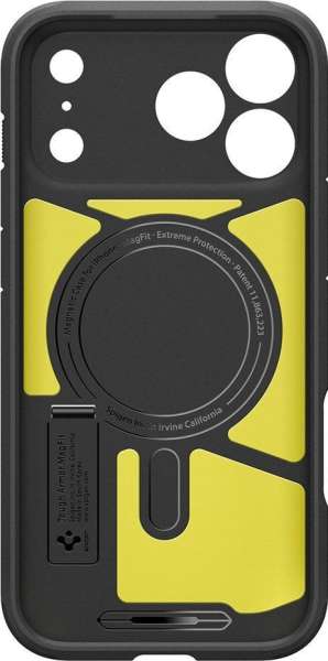 Spigen Tough Armor T MagSafe case for iPhone 17 Pro Black