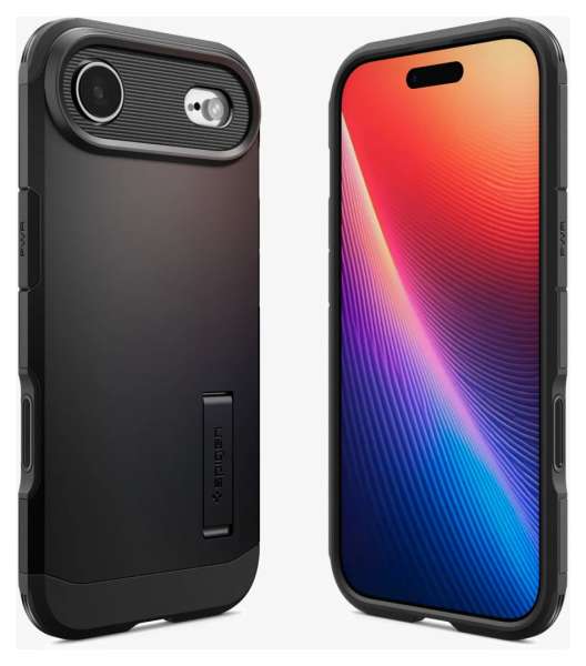 Spigen Tough Armor T MagSafe case for iPhone Air Black