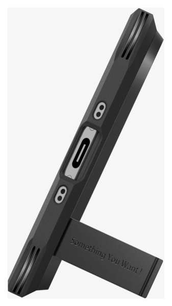 Spigen Tough Armor T MagSafe case for iPhone Air Black