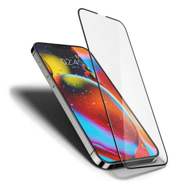 Spigen tR Slim HD 1 Pack, FC black - iPhone 14/iPhone 13 Pro/iPhone 13