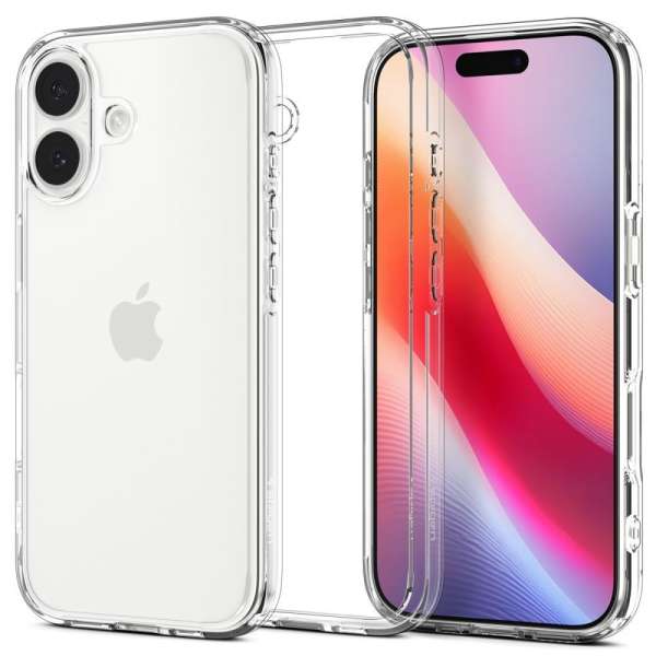 Spigen Ultra Hybrid case for iPhone 17 Crystal Clear