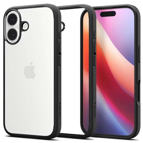 Spigen Ultra Hybrid case for iPhone 17 Matte Black