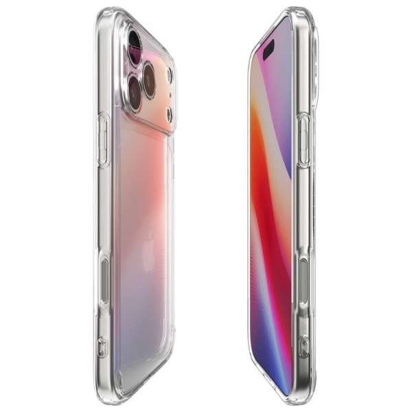 Spigen Ultra Hybrid case for iPhone 17 Pro Crystal Clear
