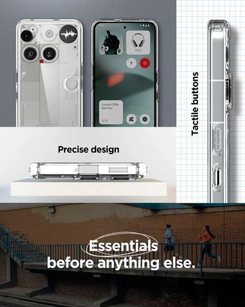 Spigen Ultra Hybrid case for Nothing Phone (3) Crystal Clear