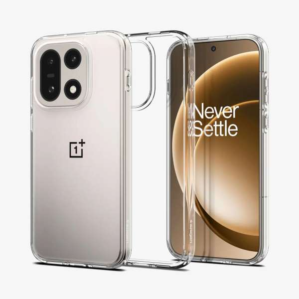 Spigen Ultra Hybrid case for OnePlus 15 Crystal Clear