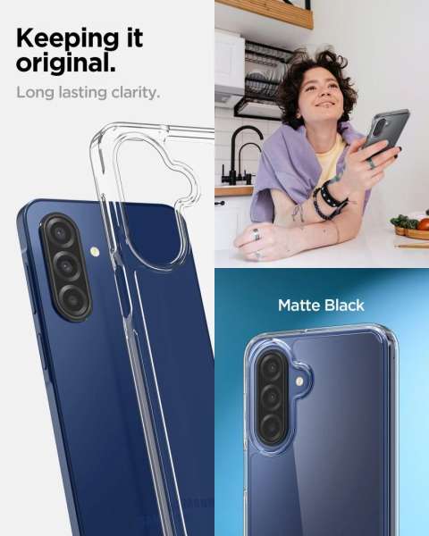 Spigen Ultra Hybrid case for Samsung Galaxy A17/ A17 5G Crystal Clear