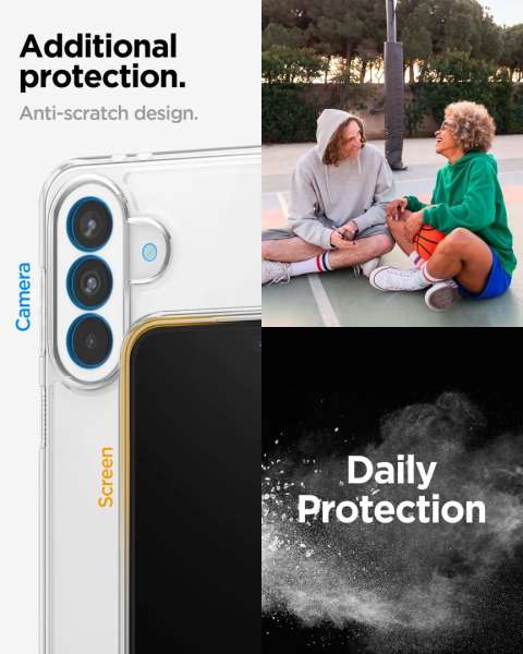 Spigen Ultra Hybrid case for Samsung Galaxy A37 5G Crystal Clear