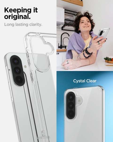 Spigen Ultra Hybrid case for Samsung Galaxy A57 5G Crystal Clear