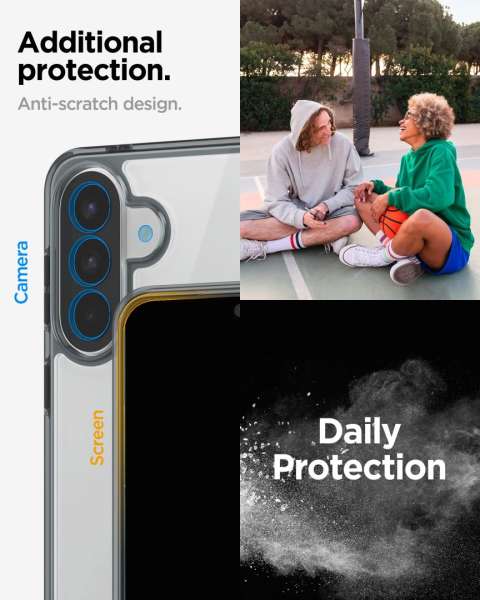 Spigen Ultra Hybrid case for Samsung Galaxy A57 5G Space Crystal