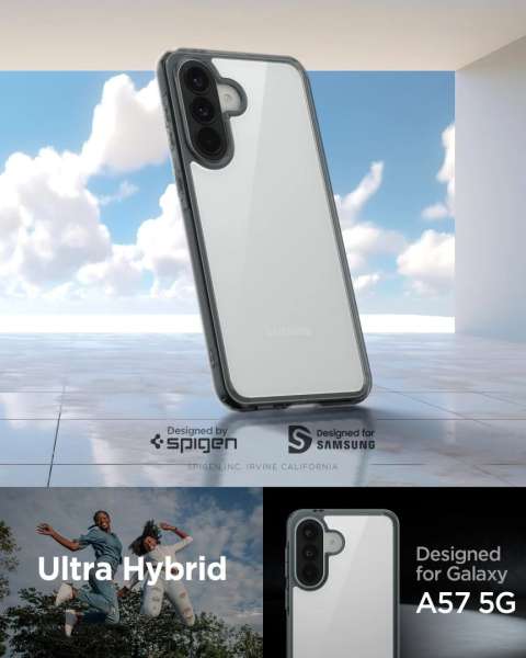 Spigen Ultra Hybrid case for Samsung Galaxy A57 5G Space Crystal