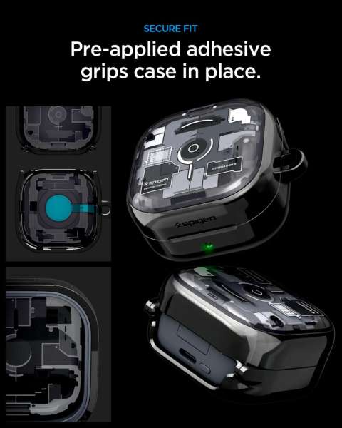 Spigen Ultra Hybrid case for Samsung Galaxy Buds 4 Pro/4 zero One Black