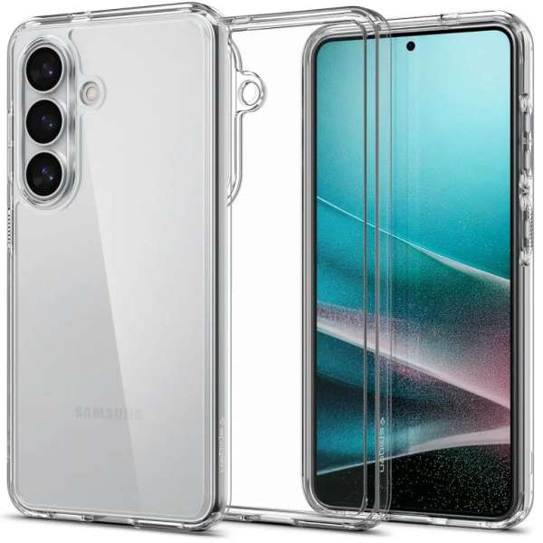 Spigen Ultra Hybrid case for Samsung Galaxy S26 Crystal Clear