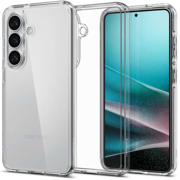 Spigen Ultra Hybrid case for Samsung Galaxy S26+ Crystal Clear