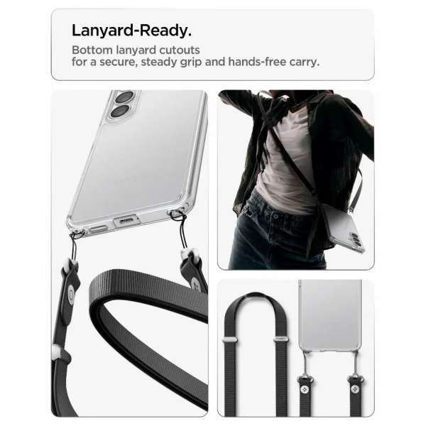 Spigen Ultra Hybrid case for Samsung Galaxy S26 Crystal Clear